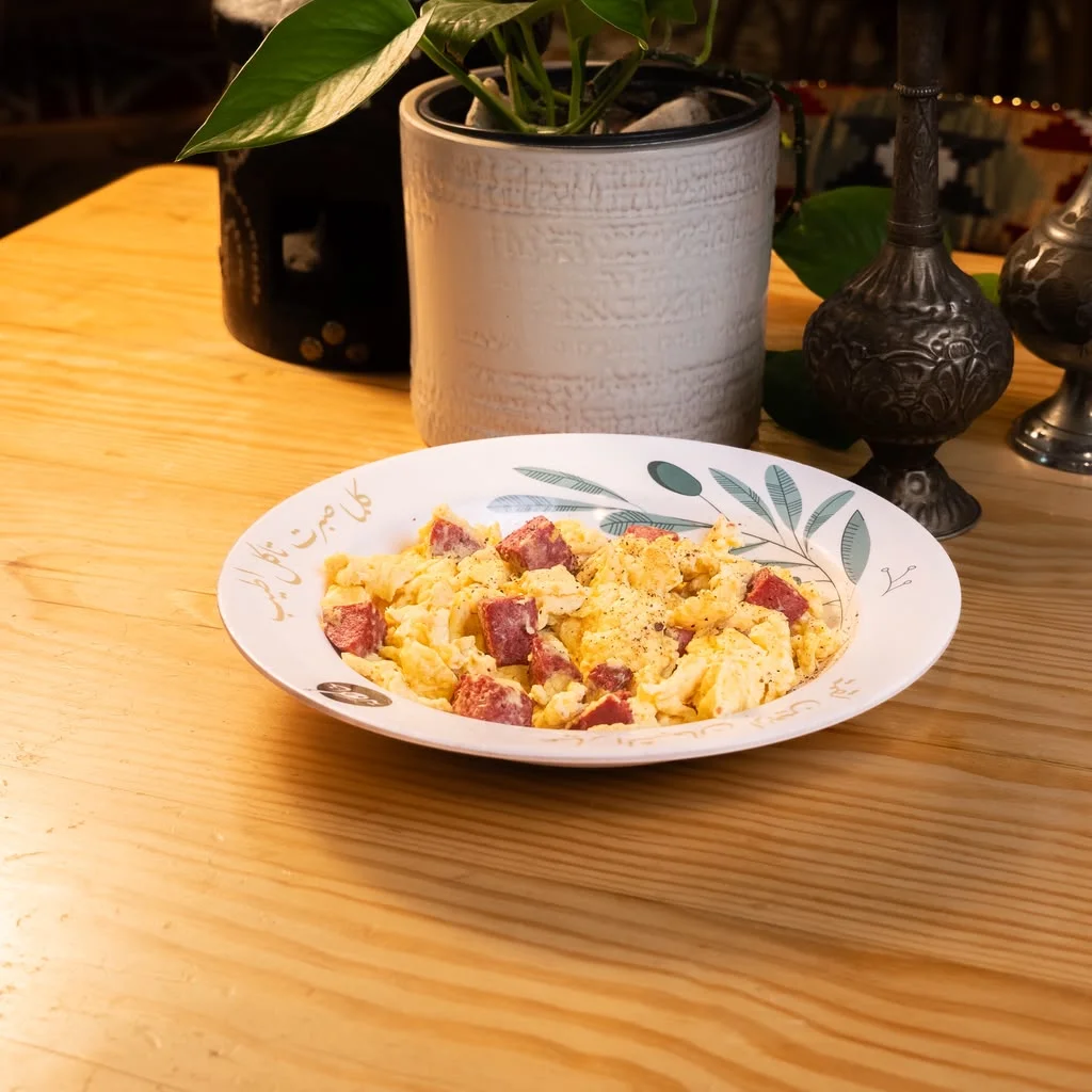 Sujuk with Eggs